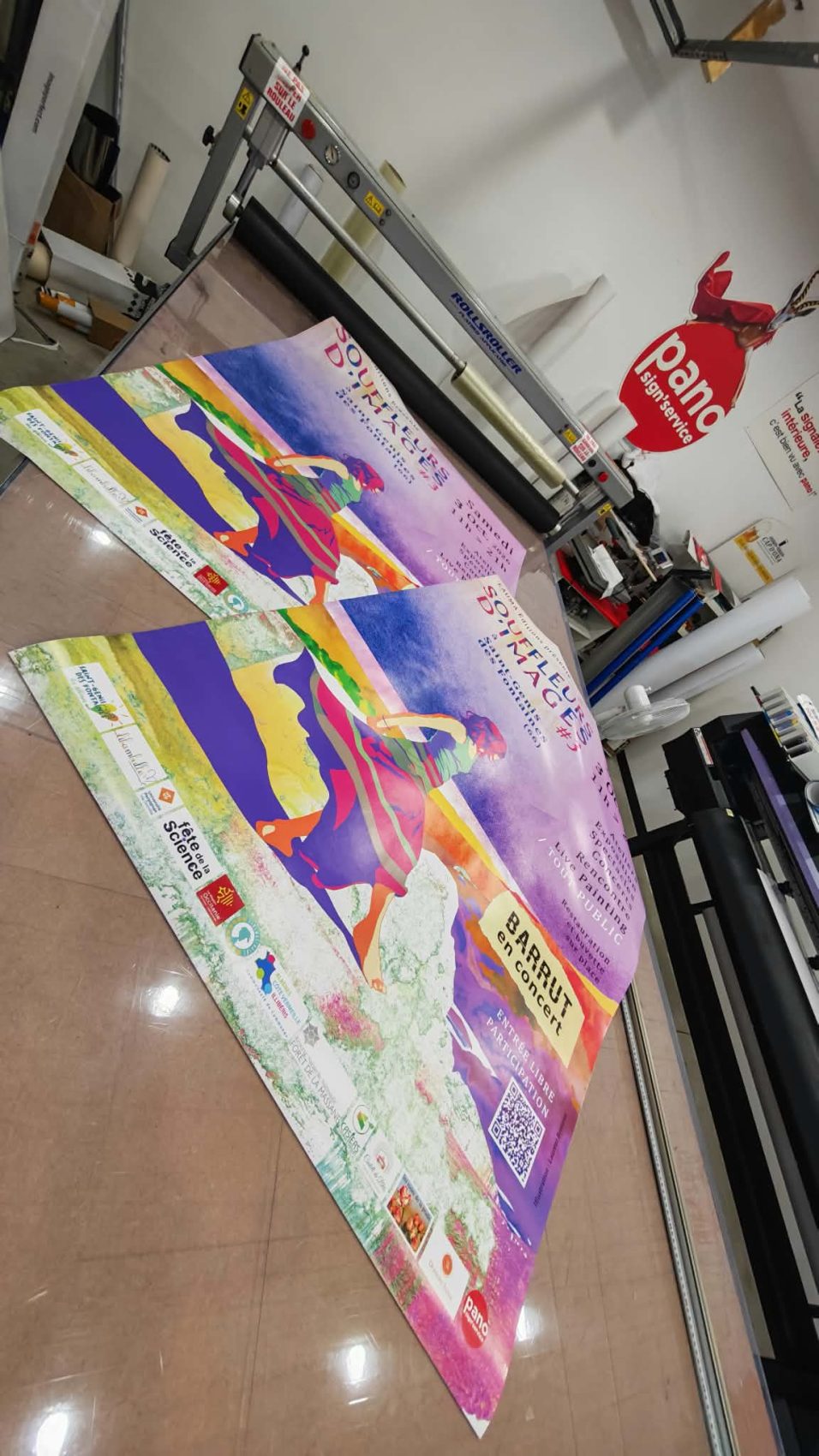 Souffleurs d’images — vue en atelier